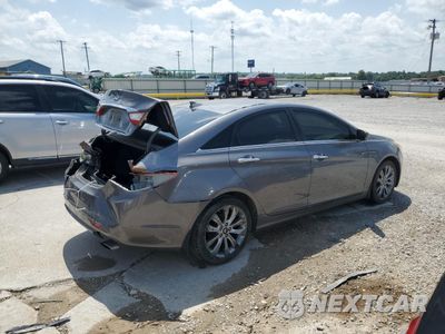 Trzecie zdjęcie samochodu z tyłu: 2012 HYUNDAI SONATA SE VIN:5NPEC4AC5CH343021 - miniatura