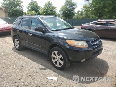 Czwarte zdjęcie samochodu z boku: 2009 HYUNDAI SANTA FE SE VIN:5NMSH73E09H287290 - miniatura