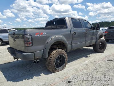 Trzecie zdjęcie samochodu z tyłu: 2005 FORD F150 SUPERCREW VIN:1FTPW14575FA10084 - miniatura