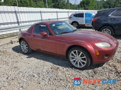 Czwarte zdjęcie samochodu z boku: 2007 MAZDA MX-5 MIATA VIN:JM1NC25F670131868 - miniatura