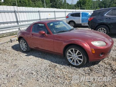 Czwarte zdjęcie samochodu z boku: 2007 MAZDA MX-5 MIATA VIN:JM1NC25F670131868 - miniatura