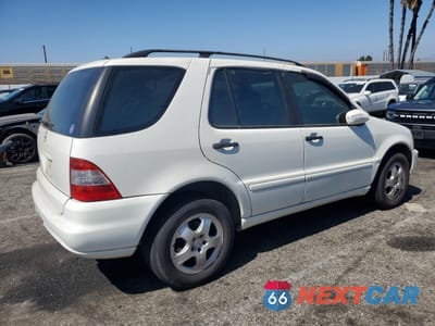 Trzecie zdjęcie samochodu z tyłu: 2002 MERCEDES-BENZ ML 320 VIN:4JGAB54E92A334814 - miniatura