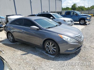Czwarte zdjęcie samochodu z boku: 2012 HYUNDAI SONATA SE VIN:5NPEC4AC5CH343021 - miniatura