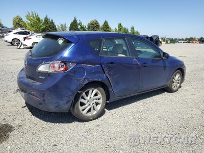 Trzecie zdjęcie samochodu z tyłu: 2012 MAZDA 3 I VIN:JM1BL1L77C1593059 - miniatura