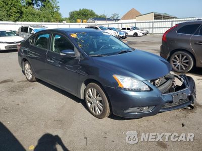 Czwarte zdjęcie samochodu z boku: 2014 NISSAN SENTRA S VIN:3N1AB7AP1EY339255 - miniatura