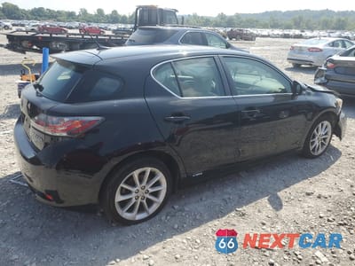 Trzecie zdjęcie samochodu z tyłu: 2011 LEXUS CT 200 VIN:JTHKD5BH5B2012616 - miniatura