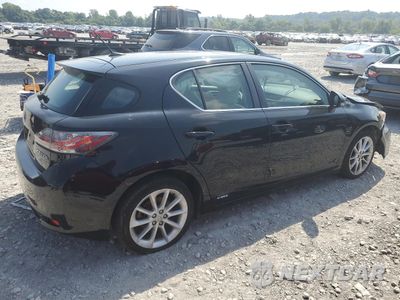 Trzecie zdjęcie samochodu z tyłu: 2011 LEXUS CT 200 VIN:JTHKD5BH5B2012616 - miniatura
