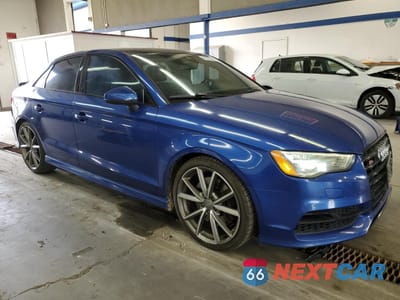 Czwarte zdjęcie samochodu z boku: 2016 AUDI S3 PRESTIGE VIN:WAUF1GFF7G1056336 - miniatura