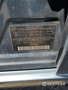Zdjęcie 12 z 14 samochodu: 2009 HYUNDAI SONATA GLS VIN:5NPET46CX9H565586 - miniatura