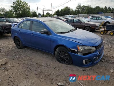 Czwarte zdjęcie samochodu z boku: 2017 MITSUBISHI LANCER ES VIN:JA32U2FU3HU015937 - miniatura