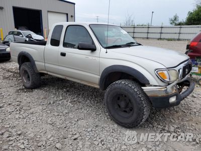 Czwarte zdjęcie samochodu z boku: 2001 TOYOTA TACOMA XTRACAB VIN:5TEWM72N11Z804891 - miniatura