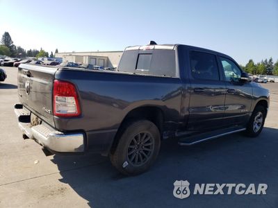 Trzecie zdjęcie samochodu z tyłu: 2021 RAM 1500 BIG HORN/LONE STAR VIN:1C6SRFFT4MN588813 - miniatura