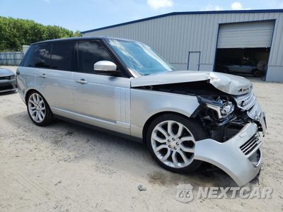 Czwarte zdjęcie samochodu z boku: 2015 LAND ROVER RANGE ROVER HSE VIN:SALGS2VF2FA205395 - miniatura