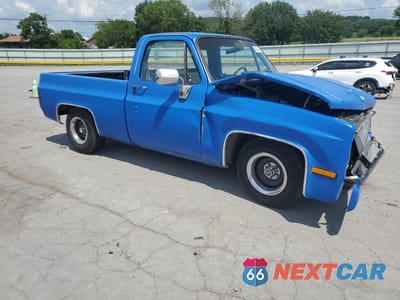 Czwarte zdjęcie samochodu z boku: 1984 CHEVROLET C10 VIN:2GCDC14H0E1204209 - miniatura