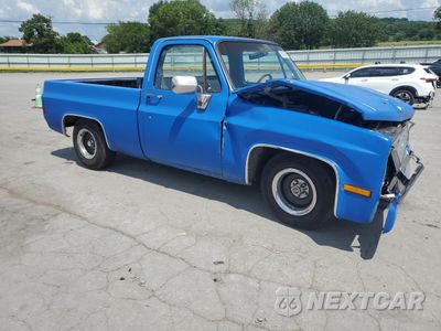 Czwarte zdjęcie samochodu z boku: 1984 CHEVROLET C10 VIN:2GCDC14H0E1204209 - miniatura