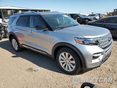 Czwarte zdjęcie samochodu z boku: 2021 FORD EXPLORER LIMITED VIN:1FM5K8FW7MNA00754 - miniatura