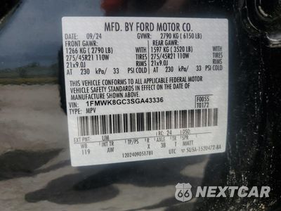 Zdjęcie 13 z 13 samochodu: 2025 FORD EXPLORER ST VIN:1FMWK8GC3SGA43336 - miniatura