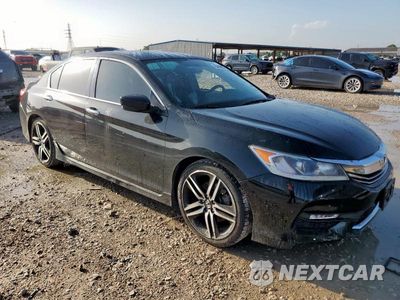 Czwarte zdjęcie samochodu z boku: 2016 HONDA ACCORD SPORT VIN:1HGCR2F58GA238279 - miniatura