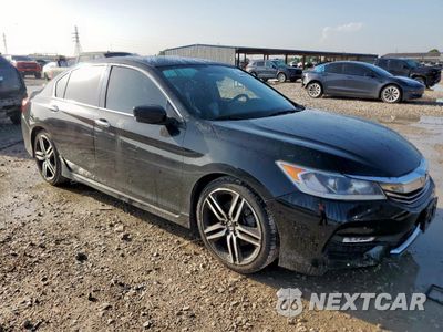 Czwarte zdjęcie samochodu z boku: 2016 HONDA ACCORD SPORT VIN:1HGCR2F58GA238279 - miniatura