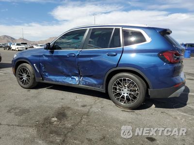 Drugie zdjęcie samochodu z przodu: 2024 BMW X3 XDRIVE30I VIN:5UX53DP04R9V49296 - miniatura