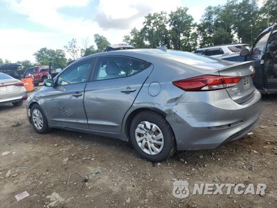 Drugie zdjęcie samochodu z przodu: 2017 HYUNDAI ELANTRA SE VIN:KMHD74LF9HU152217 - miniatura