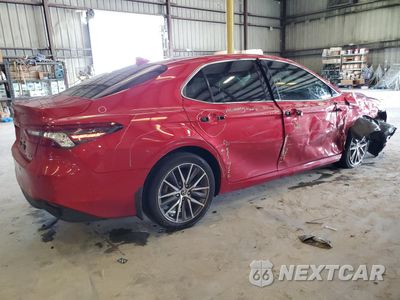 Trzecie zdjęcie samochodu z tyłu: 2023 TOYOTA CAMRY XLE VIN:4T1F31AK0PU050290 - miniatura