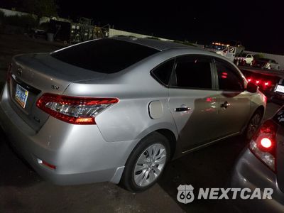 Trzecie zdjęcie samochodu z tyłu: 2014 NISSAN SENTRA S VIN:3N1AB7AP0EY334290 - miniatura