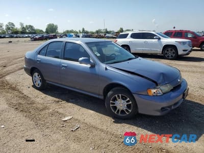 Czwarte zdjęcie samochodu z boku: 1999 NISSAN SENTRA XE VIN:1N4AB41D7XC725939 - miniatura