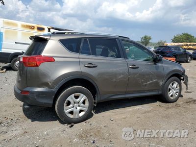 Trzecie zdjęcie samochodu z tyłu: 2014 TOYOTA RAV4 LE VIN:JTMBFREV4ED069001 - miniatura