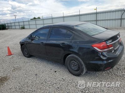 Drugie zdjęcie samochodu z przodu: 2013 HONDA CIVIC LX VIN:2HGFB2F59DH506514 - miniatura