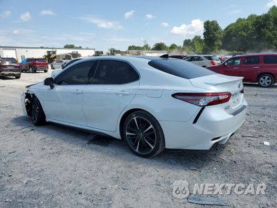 Drugie zdjęcie samochodu z przodu: 2019 TOYOTA CAMRY XSE VIN:4T1BZ1HK7KU025771 - miniatura