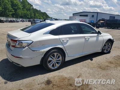 Trzecie zdjęcie samochodu z tyłu: 2019 HONDA ACCORD LX VIN:1HGCV1F1XKA173057 - miniatura