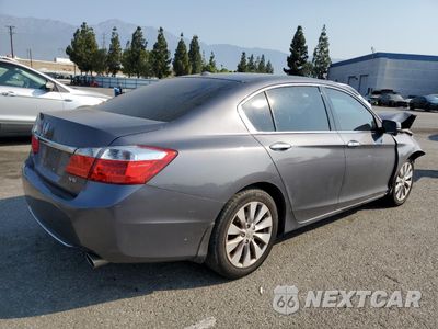 Trzecie zdjęcie samochodu z tyłu: 2013 HONDA ACCORD EXL VIN:1HGCR3F87DA044323 - miniatura