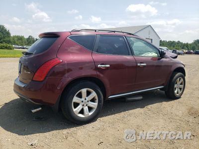 Trzecie zdjęcie samochodu z tyłu: 2006 NISSAN MURANO SL VIN:JN8AZ08W36W506130 - miniatura