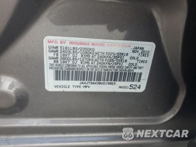 Zdjęcie 12 z 13 samochodu: 2011 MITSUBISHI OUTLANDER GT VIN:JA4JT5AX3BU019863 - miniatura