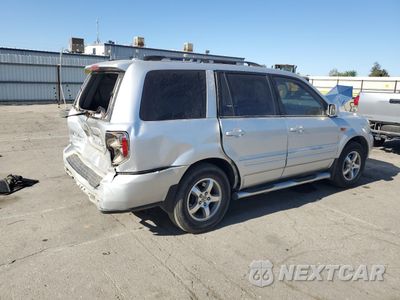Trzecie zdjęcie samochodu z tyłu: 2006 HONDA PILOT EX VIN:5FNYF28786B052100 - miniatura
