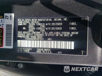 Zdjęcie 13 z 15 samochodu: 2024 LEXUS TX 350 BASE VIN:5TDAAAA69RS001541 - miniatura