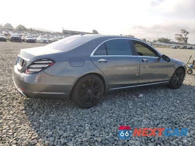 Trzecie zdjęcie samochodu z tyłu: 2018 MERCEDES-BENZ S 450 VIN:WDDUG6GB4JA347470 - miniatura