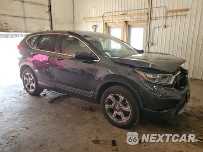 Czwarte zdjęcie samochodu z boku: 2019 HONDA CR-V EX VIN:5J6RW2H55KL015672 - miniatura