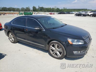 Czwarte zdjęcie samochodu z boku: 2013 VOLKSWAGEN PASSAT SEL VIN:1VWCN7A32DC046172 - miniatura