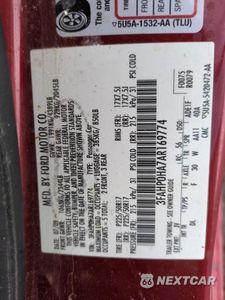Zdjęcie 12 z 12 samochodu: 2010 FORD FUSION SE VIN:3FAHP0HA7AR169774 - miniatura