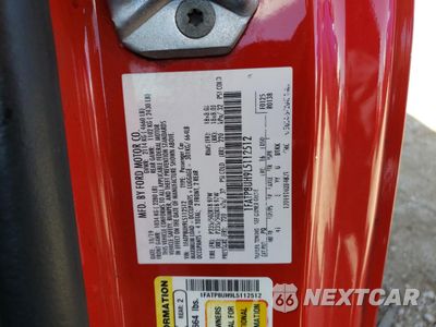 Zdjęcie 12 z 12 samochodu: 2020 FORD MUSTANG VIN:1FATP8UH9L5112512 - miniatura
