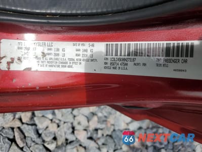 Zdjęcie 12 z 12 samochodu: 2008 CHRYSLER SEBRING VIN:1C3LC45K08N273187 - miniatura