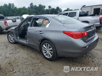Drugie zdjęcie samochodu z przodu: 2016 INFINITI Q50 PREMIUM VIN:JN1EV7AR6GM340109 - miniatura