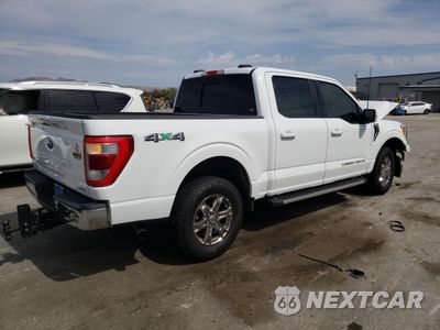 Trzecie zdjęcie samochodu z tyłu: 2022 FORD F150 SUPERCREW VIN:1FTEW1EP3NKE54125 - miniatura