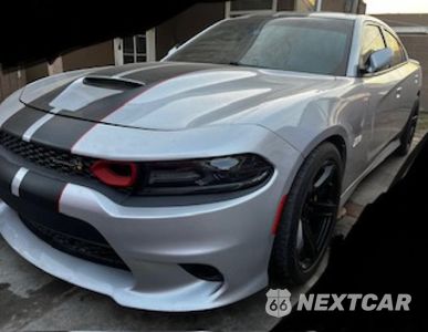 Drugie zdjęcie samochodu z przodu: 2020 DODGE CHARGER SCAT PACK VIN:2C3CDXGJ4LH157608 - miniatura