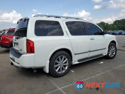 Trzecie zdjęcie samochodu z tyłu: 2010 INFINITI QX56 VIN:5N3ZA0NC7AN906158 - miniatura