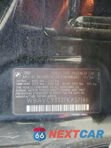 Zdjęcie 13 z 13 samochodu: 2007 BMW 328 XI VIN:WBAVC93527KX57146 - miniatura