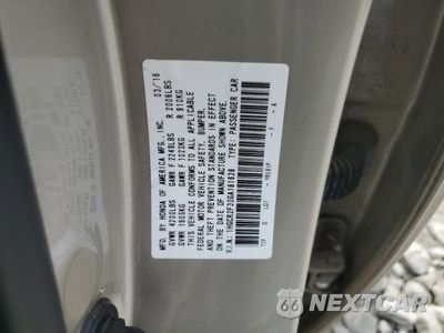 Zdjęcie 12 z 12 samochodu: 2016 HONDA ACCORD LX VIN:1HGCR2F30GA181638 - miniatura