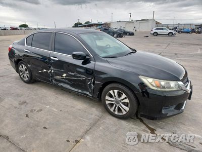 Czwarte zdjęcie samochodu z boku: 2014 HONDA ACCORD LX VIN:1HGCR2F30EA074327 - miniatura